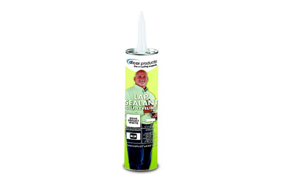 Dicor 501LSW1 EPDM Rubber Roof System Self-Leveling Lap Sealant, White